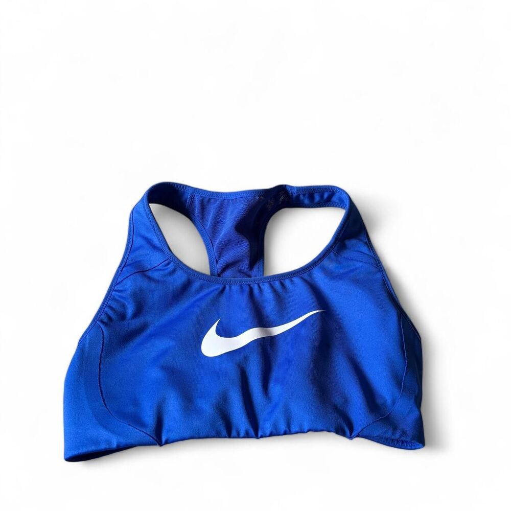 Nike Women's Blue and White Top